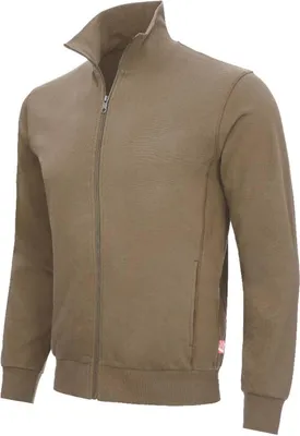 Produktbild von NITRAS Sweatjacke Sweatshirt MOTION TEX LIGHT  Gr. L kahki