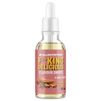 Produktbild von ALLNUTRITION FITKING DELICIOUS FLAVOUR DROPS 50ml Zimt