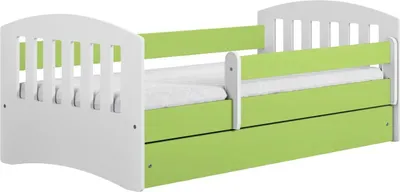 Zdjęcie produktu dla Łóżko dziecięce CLASSIC 1 160x80 zielone