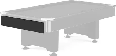 Produktbild von Automaten Hoffmann Seitenblende "Club Pro III", 8 ft, Schmalseite ohne Ballentnahme, Schwarz
