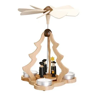 Obrázek produktu pro Stolní pyramida Kurrende černá VxŠxH 16x16x21,5cm NOVINKA