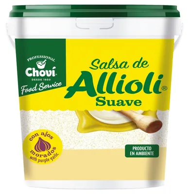 Produktbild von Chovi Allioli 2000g – Cremige Knoblauchmayonnaise, ideal für Tapas & Grillgerichte