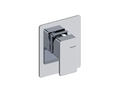 Produktbild von SANYCCES CUBO Unterputz Dusch-Brausebatterie mit Einbaukörper, chrom