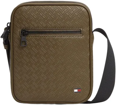Zdjęcie produktu dla Torba męska Tommy Hilfiger, model crossbody, mini torba reporterka z logo i tłoczonym motywem flagi