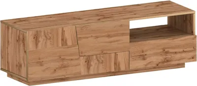 Immagine prodotto di Dmora Mobile Porta tv Cecia 44x150x46h cm Marrone Rovere, Apertura Battente 2 Vani  Italy