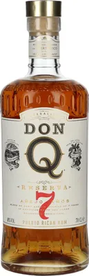 Produktbild von Don Q RESERVA Añejo 7 Años Puerto Rican Rum 40% Vol. 0,7l