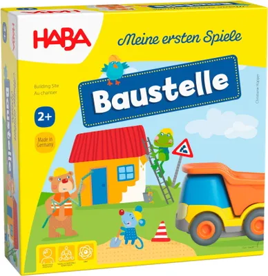 Produktbild von HABA Kinderspiel Zuordnungsspiel Meine ersten Spiele Baustelle 1305211001