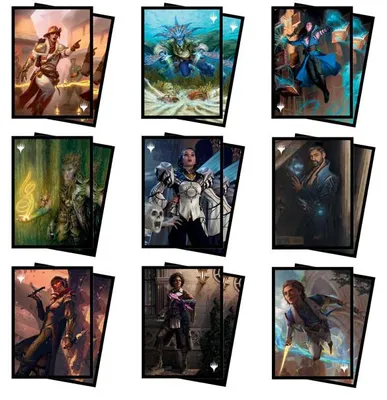 Produktbild von 100 Ultra Pro MtG Magic Sleeves - Murders at Karlov Manor (66x91mm)