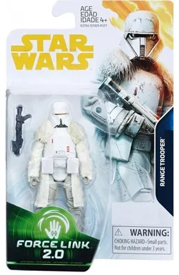 Image de Figurine star wars force link 2.0 : range trooper frontalier 9.5 cm - hasbro - e2761