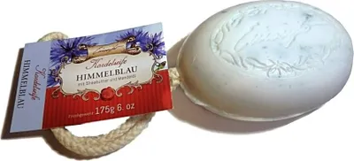 Produktbild von Einseifer Kordelseife mit Sheabutter Himmelblau, 175 g