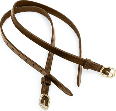 Immagine prodotto di Blenheim - Cinghie per speroni, in pelle, confezione da 2 ER138 (48 cm) (marrone)