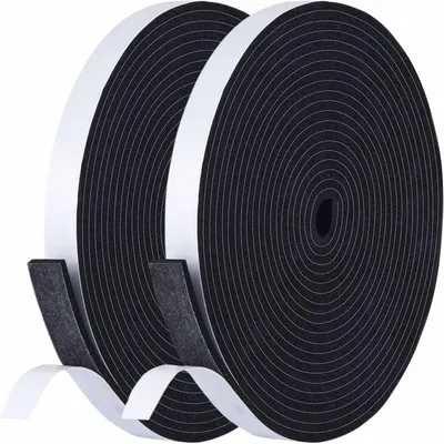 Produktbild von Selbstklebendes Dichtungsband 12 mm x 3 mm x 12 m, Schaumstoffband, Geräuschdämmend, Wasserdicht