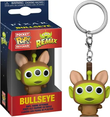 Image de Disney Pixar Alien Remix - Bullseye  - Porte-clés Funko Pocket POP! Keych