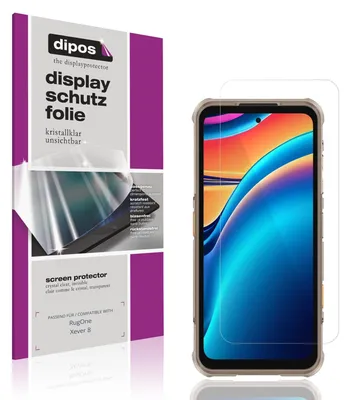 Immagine prodotto di 4x Pellicola Protettiva per RugOne Xever 8 Protezione Schermo Claro Display dipos
