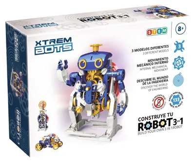 Image de Jeu de construction 3 en 1, pour enfants à partir de 8 ans, jouet éducatif