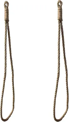 Zdjęcie produktu dla Haczyki do półek, sznurek naturalny, 2 sztuki, 43 cm, do kuchni