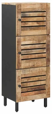Produktbild von vidaXL Stauraumschränke Natur 40 x 33 x 110 cm Massivholz Mango