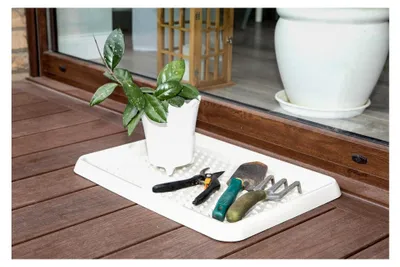 Produktbild von BranQ Schuhablage aus Kunststoff, PP, Creme, 2 Stück
