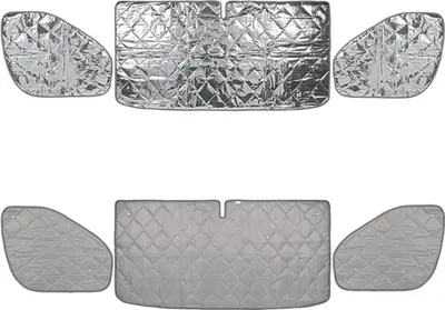 Produktbild von Thermomatten Set für Fiat Ducato X290 ab 2014 - Sonnenschutzmatten 3er Set