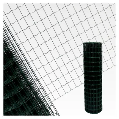 Produktbild von Gartenzaun 1,2x10 m Maschendrahtgitter mit Maschenweite 7,5x5 cm