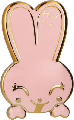 Produktbild von Telefonständer RABBIT - zum Aufkleben - rosa