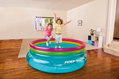 Produktbild von Intex 48267, Aufblasbarer Pool, Rund, 3 Jahr(e), PVC, Blau, Pink, Gelb