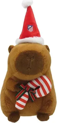 Produktbild von Atletico De Madrid Großes Weihnachtscapybara Braun Braun One Size