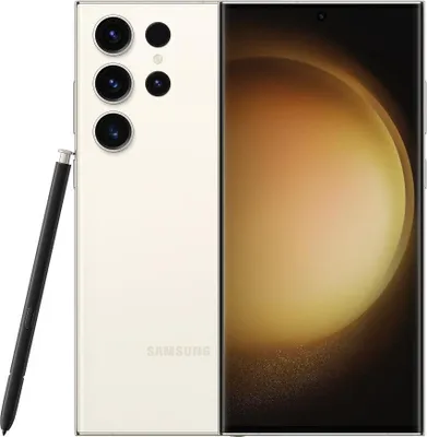 Produktbild von Samsung Galaxy S23 Ultra SM-S918B/DS, 17,3 cm (6.8"), 12 GB, 1 TB, 200 MP, Android 13, Cremefarben