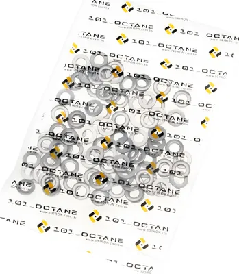 Immagine prodotto di Rondelle DIN125 5.3x10x1 per M5 in acciaio inox A2 (100 pezzi)