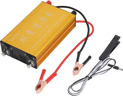 Imagen del producto de Inversor de refuerzo de batería, ahorro de energía, 12000W, aleación de aluminio, doble refuerzo de batería variable, 12V