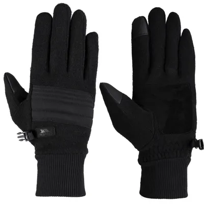 Obrázok produktu pre Trespass - Pánske lyžiarske rukavice "Douglas", kožené TP6441 (S-M) (Black)