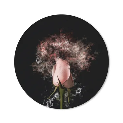 Produktbild von MuchoWow® Mauspad Mousepad Rosen - Blumen - Rosa 40x40 cm - Mousepads - Maus Mat - Pad - Mausunterlage - Schreibtisch Accessoires