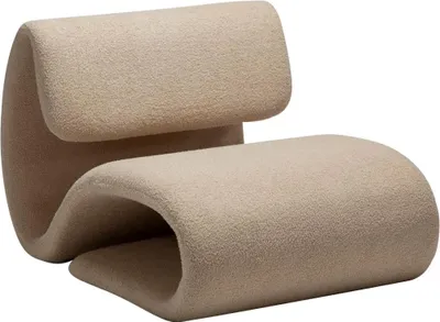 Zdjęcie produktu dla Dubna Dan-Form fotel bouclé offwhite.