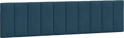 Produktbild von vidaXL Kopfteil-Kissen "Hanko" Blau 200 cm Samt