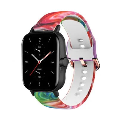 Produktbild von Strap-it Buntes Armband Amazfit GTS 2