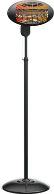 Produktbild von Purline HEATY EX2000, Elektrischer Halogen-Raumheizer, Halogen gas, IPX4, Innen & Außen, Flur, Schwarz