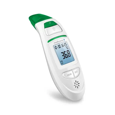 A digital thermometer.