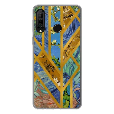 Produktbild von MuchoWow® Handyhülle Schutzhülle Hülle für Huawei P30 Lite Kunst - Vincent van Gogh - Alte Meister Silikon Softcase Handy Hülle - Handyhülle
