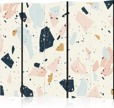 Immagine prodotto di Schermo monofacciale Sfondi e motivi 225x172 cm 5 pezzi bianco