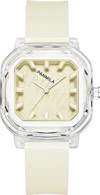 Produktbild von Alienwork Kids Kinderuhr Jungen Mädchen Transparent Silikon-Armband Grün Kinder-Uhr Sportlich