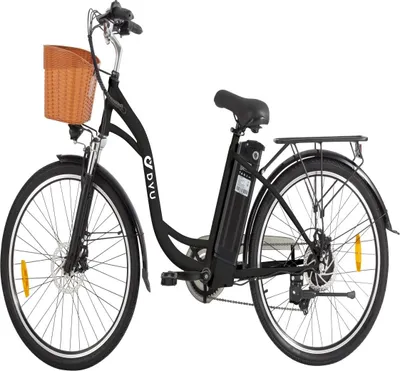 Image de Vélo Électrique DYU C6 26 Pouces 25km/h - Batterie 36V12.5Ah Freins à Disque - Noir
