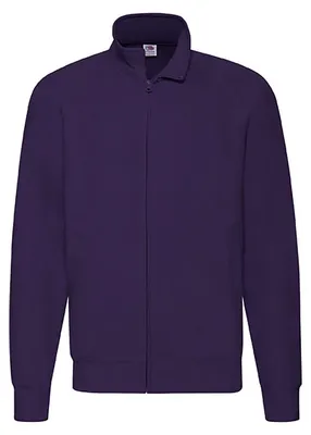 Produktbild von Herren Sweatjacke - FOL SWEAT JACKET - purple - Größe 2XL