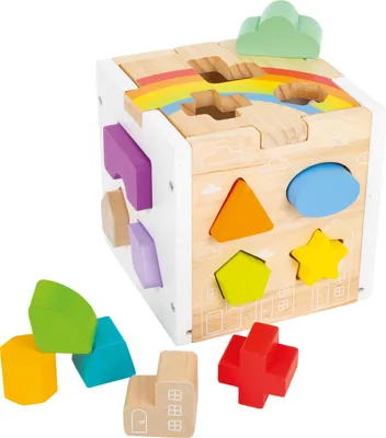 Produktbild von Steckwürfel Regenbogen