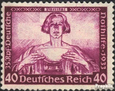 Produktbild von Briefmarken Deutsches Reich 1933 Mi 507 postfrisch Nothilfe:Wagner