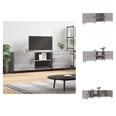 Produktbild von vidaXL TV-Schrank Grau Sonoma 150x30x50 cm Holzwerkstoff -  TV-Möbel
