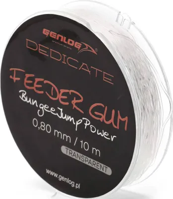 Produktbild von Feeder Gum Genlog Dedicate BungeeJumpPower 0.8mm