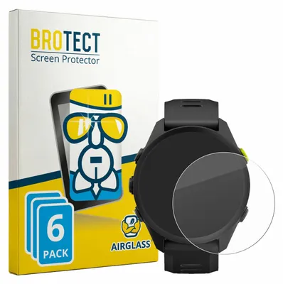 Produktbild von 6x BROTECT Schutzglas für Garmin Forerunner 70/170/170 Music Schutzfolie Panzer Folie Glas Display Schutz klar