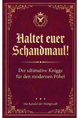 Image de Haltet Euer Schandmaul! Der ultimative Knigge für den modernen Pöbel