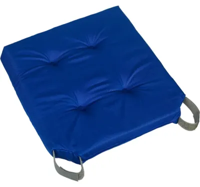Obrázek produktu pro Sedák hladký Ulla - 40x40 cm - Modrá