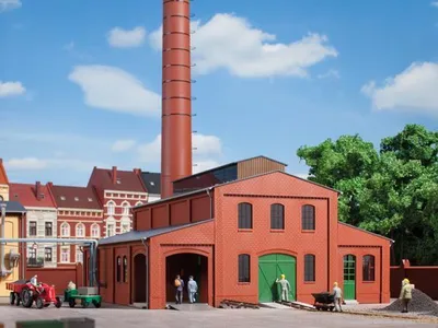 Produktbild von Auhagen Heizhaus mit Schornstein 11431